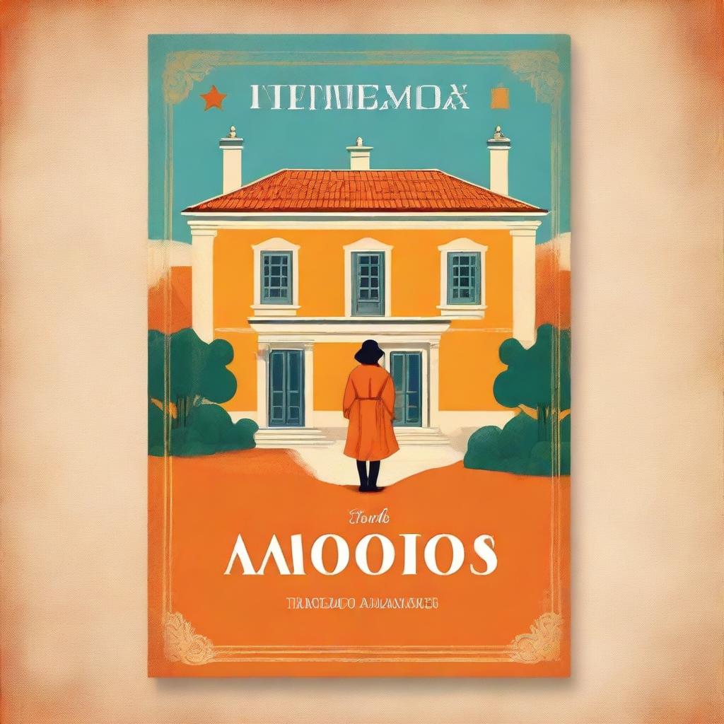 Create a book cover for the novel 'Tiempos Amargos' set in 1920s Galicia