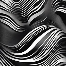 An abstract illustration with a black swirl background and straight lines running up and down, creating a dynamic and visually captivating piece