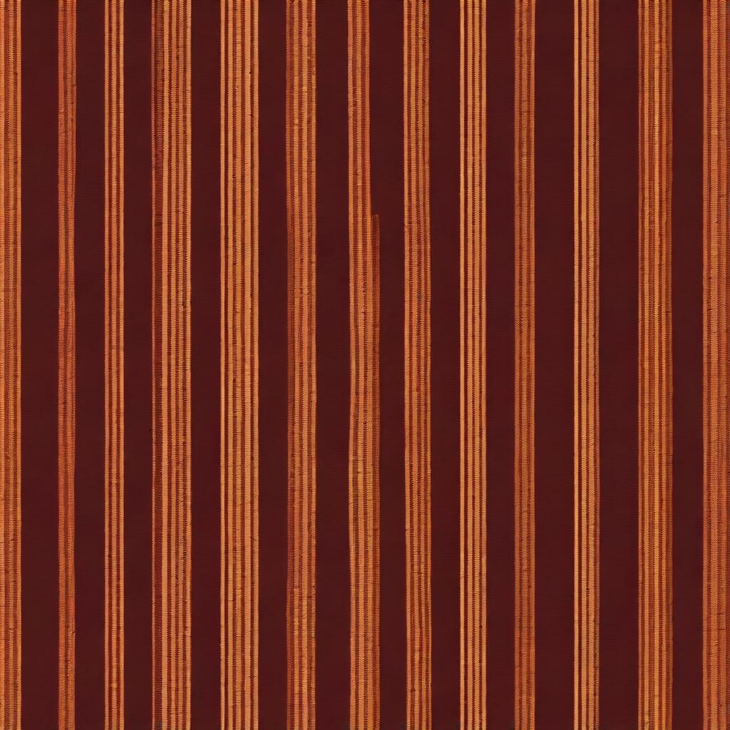 A vintage-style illustration featuring a dark maroon and brown background with simple lines running down and across