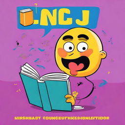 A humorous book cover featuring a popular internet meme character in a comical situation