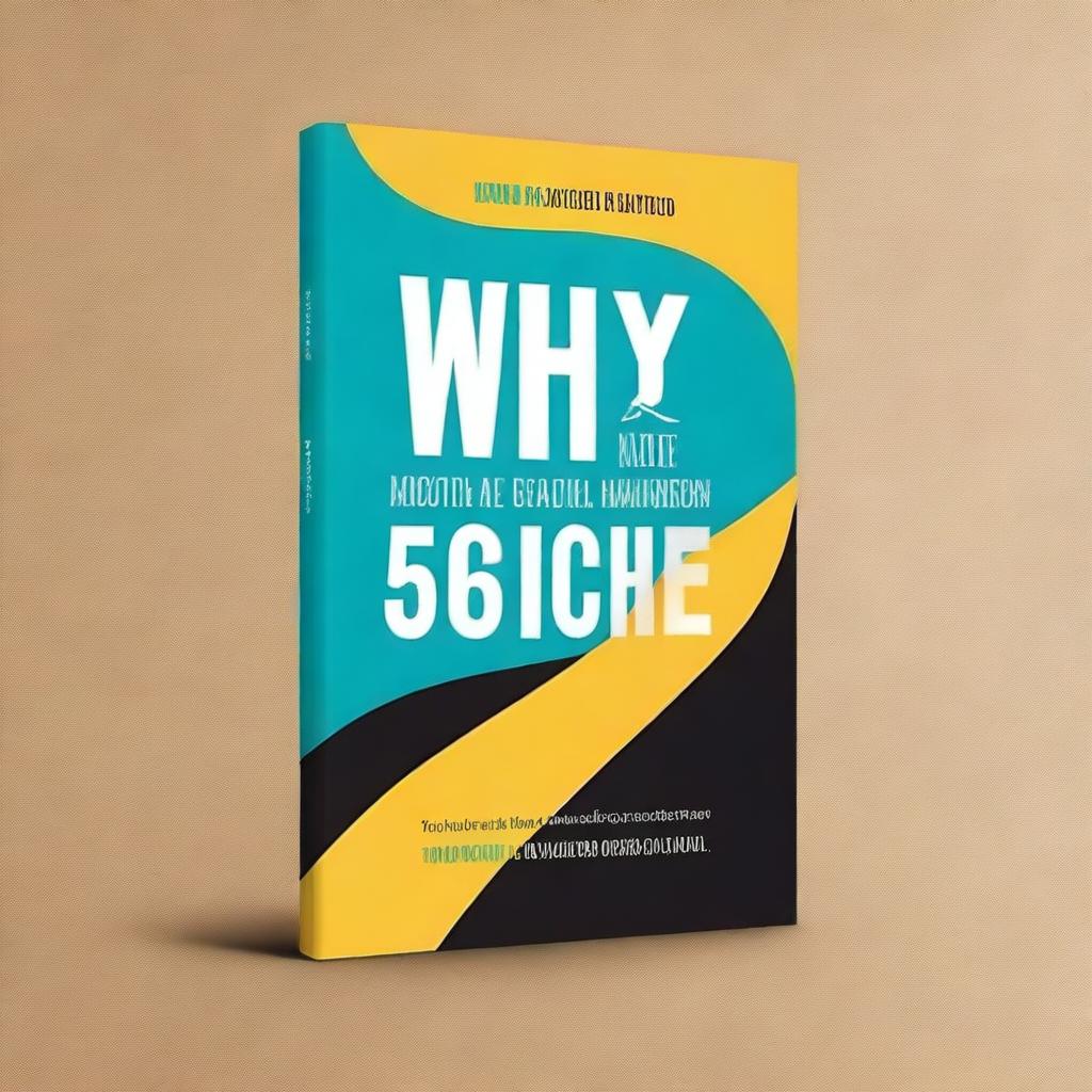 Design a beautiful ebook cover titled 'Why Only 5% Become Rich' written by John Cohen