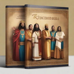 Create a book cover for a bible titled 'The Kingdom Bible' New Testament