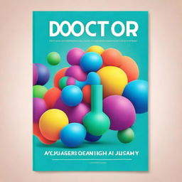 Create a chemistry book cover titled 'Doctor Chemistry'