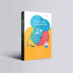 Create a book cover titled 'Doctor Chemistry'