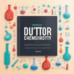 Create a book cover titled 'Doctor Chemistry'