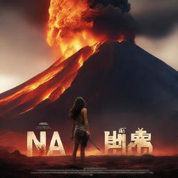 Create a movie poster for a film titled "NAIA"