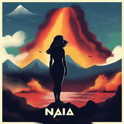 Create a movie poster for a film titled "N A I A"