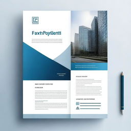 A professional cover page for a financial firm's report