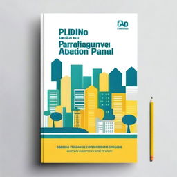 Create a book cover for a participatory action plan for local development