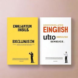 Create a book cover for a book titled 'Uncomplicated English: 1000 Essential Words with text + Audio and 1000 example sentences'