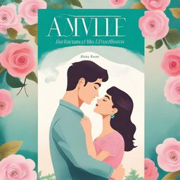 Cria uma capa para livro de romance com o título 'Até o Fim'