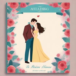 Cria uma capa para livro de romance com o título 'Até o Fim'