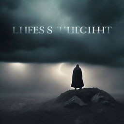 A fantasy book cover with the title 'The Lifeless Light'