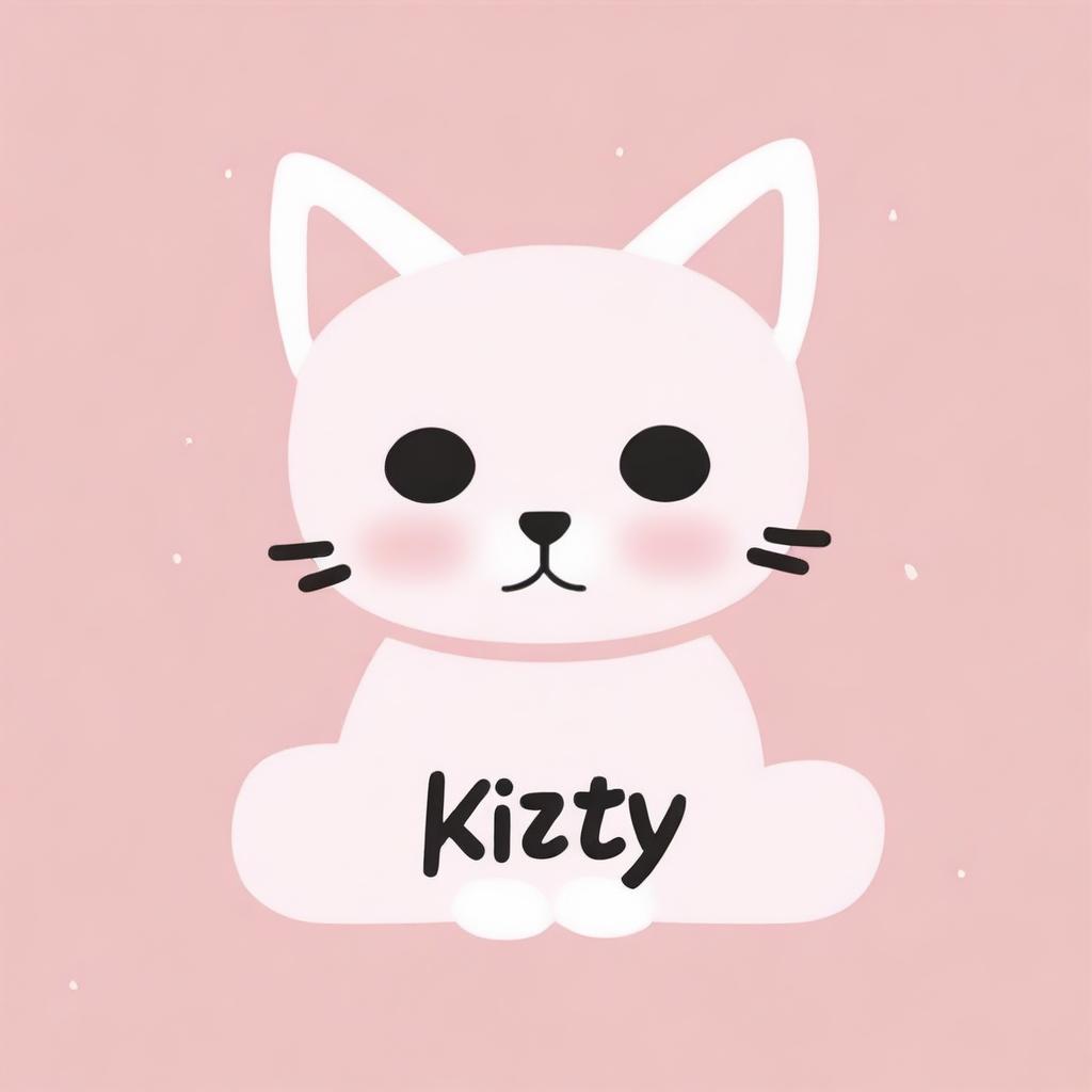 A pinkish background with the title 'kITTY' written by Parkjia