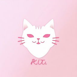 A pinkish background with the title 'kITTY' written by Parkjia