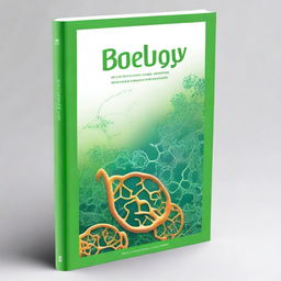 Create a book cover for a college student book titled 'Biology' with the subject code 'SUP103' prominently displayed