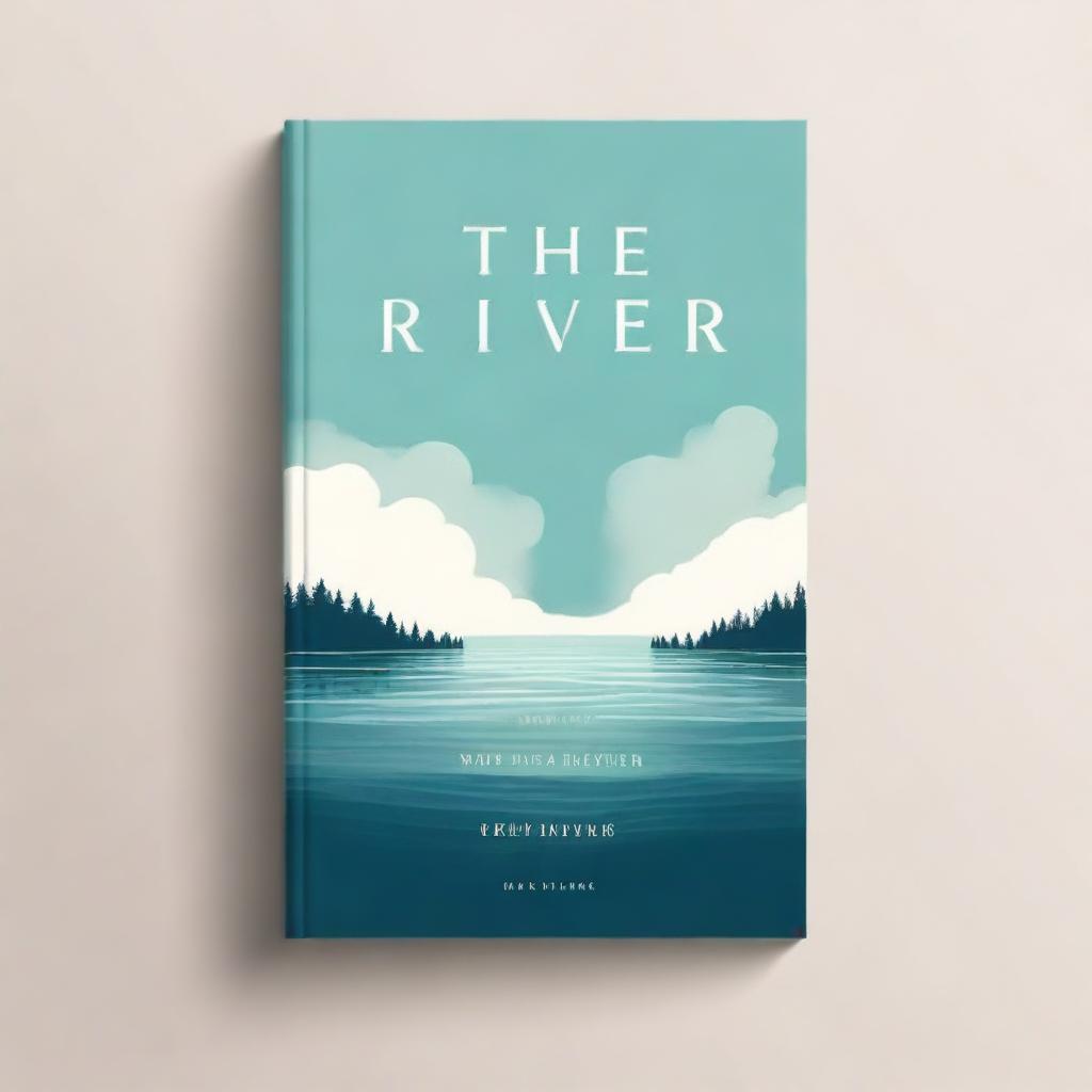 Design a book cover with the title 'The River'