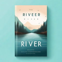 Design a book cover with the title 'The River'