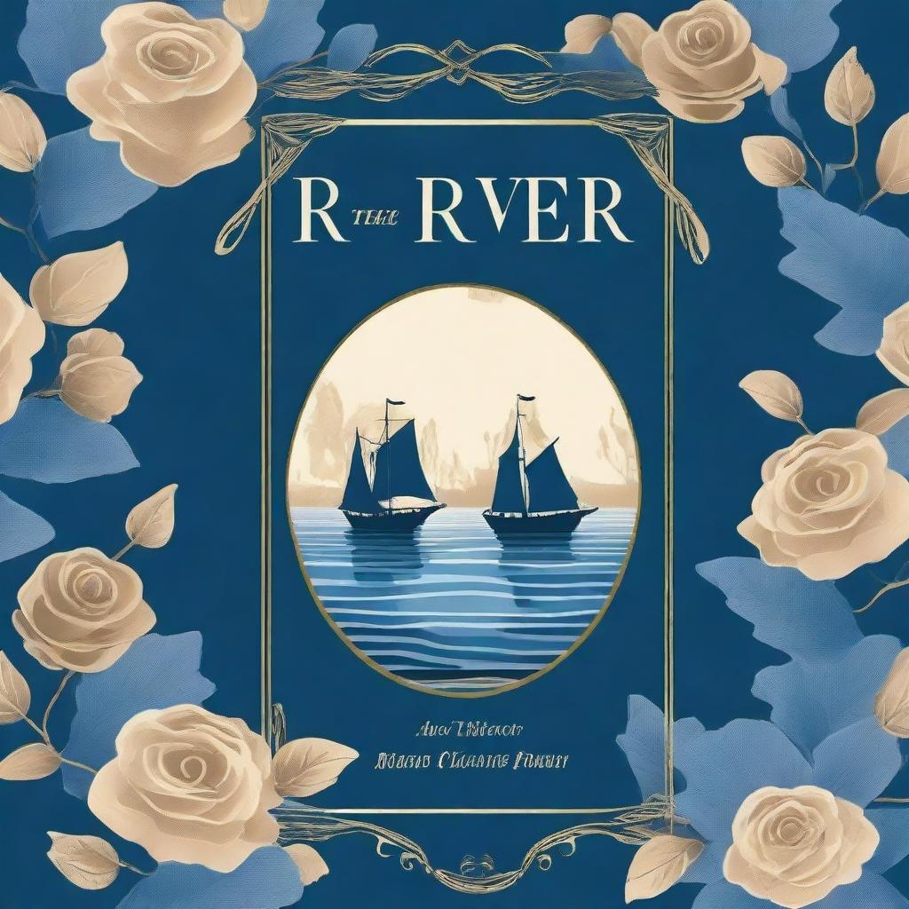 Design a book cover with the title 'The River'