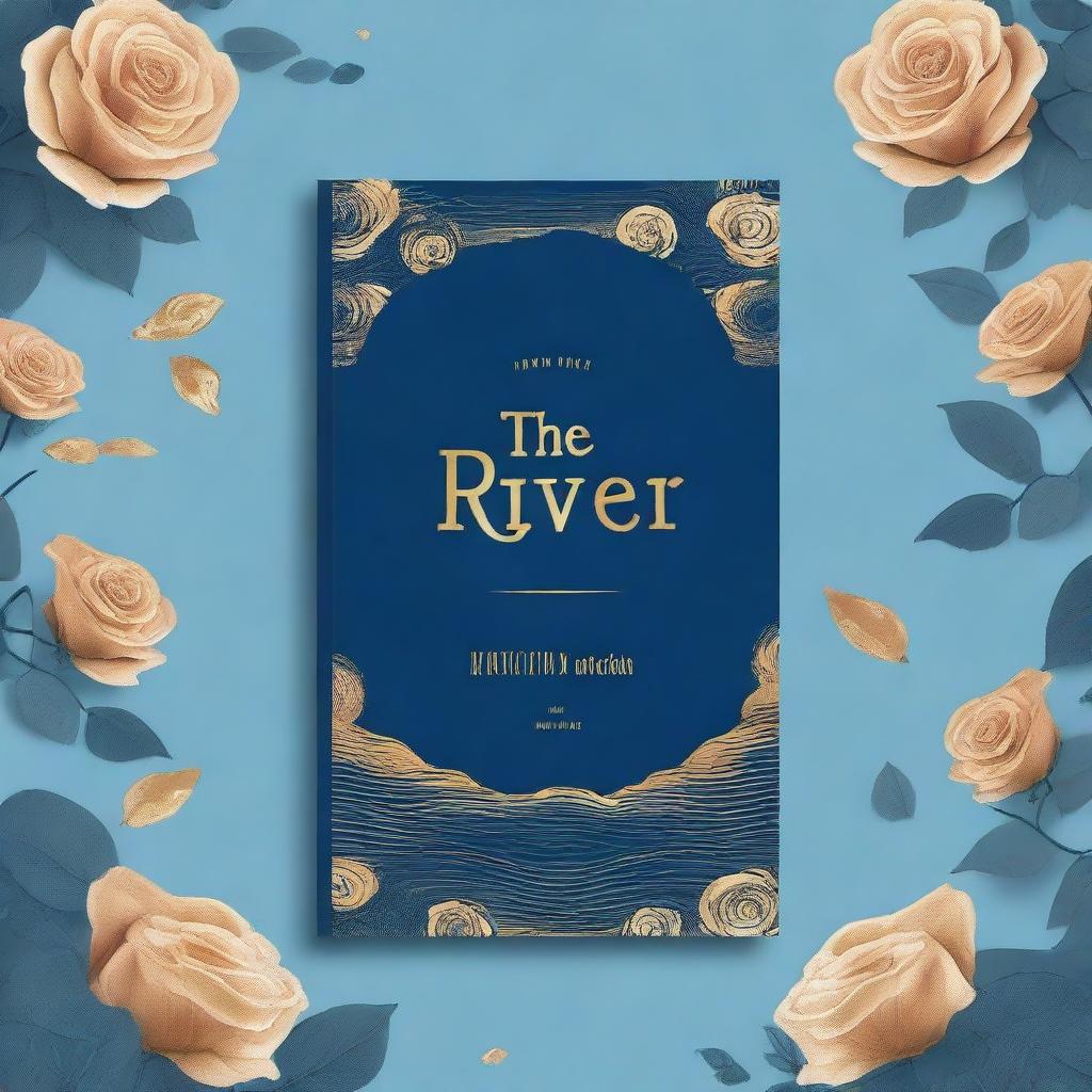 Design a book cover with the title 'The River'