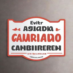 A clear and bold sign that reads "EvitR HACER asado en parrillaa carbon"