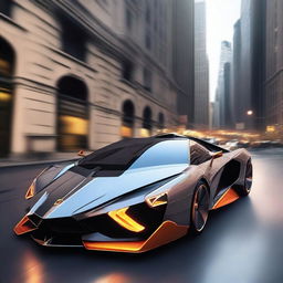 Create a detailed image of an F4 Lamborghini Egoista