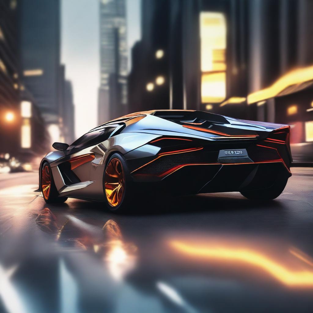 Create a detailed image of an F4 Lamborghini Egoista