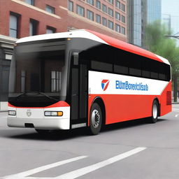 Create a detailed image of an F4 SEPTA public bus