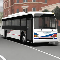 Create a detailed image of an F4 SEPTA public bus