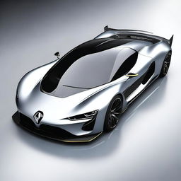 Create a detailed image of a Renault hypercar