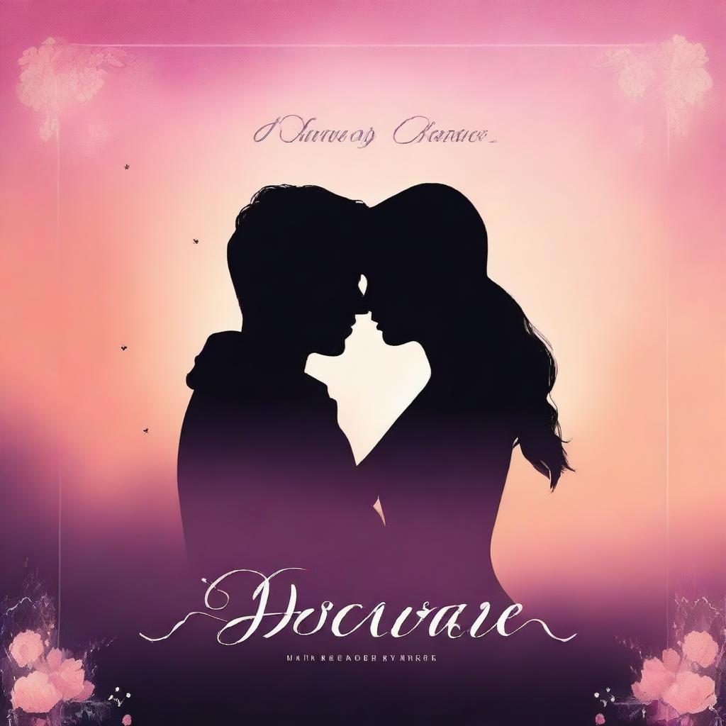 A captivating romance book cover designed for Wattpad