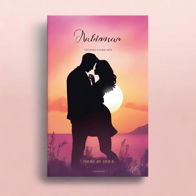 A captivating romance book cover designed for Wattpad