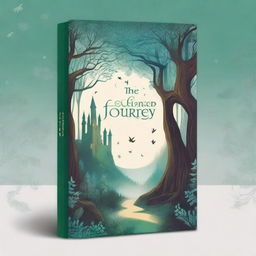 Create a captivating book cover with an enchanting and mysterious design