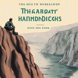 A captivating book cover titled 'The Heart Writer's Handbook for Wild Travel Writers'