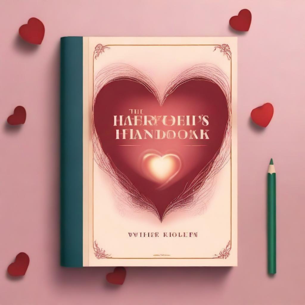 A beautiful book cover titled 'The Heart Writer's Handbook for Writers with Heart'