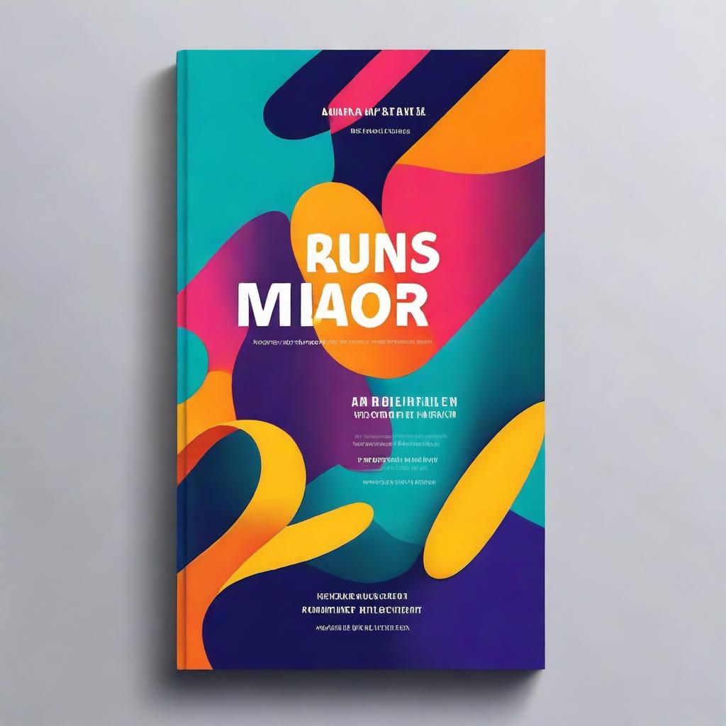 A captivating book cover design for a book about motion graphics in journalism