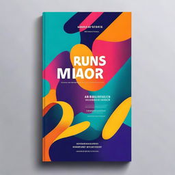 A captivating book cover design for a book about motion graphics in journalism