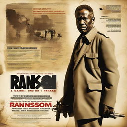 A movie poster for a film titled 'Ransom'