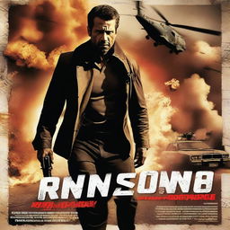 A poster for an action movie titled 'Ransom'