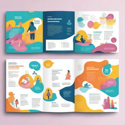 Design a creative front page for an annual report of an NGO focused on digital wellness, value education, and mental wellness