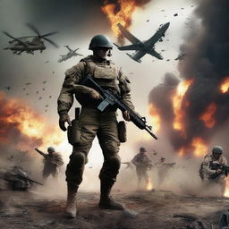 Create an image depicting the 20th World War