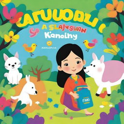 A children's book cover for 'Petualangan Si Kancil' by Siti Nurhaliza
