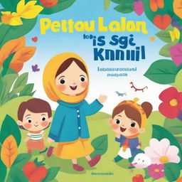 A children's book cover for 'Petualangan Si Kancil' by Siti Nurhaliza