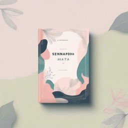 A poetry book cover for 'Senandung Hati' by Maya Rachmawati