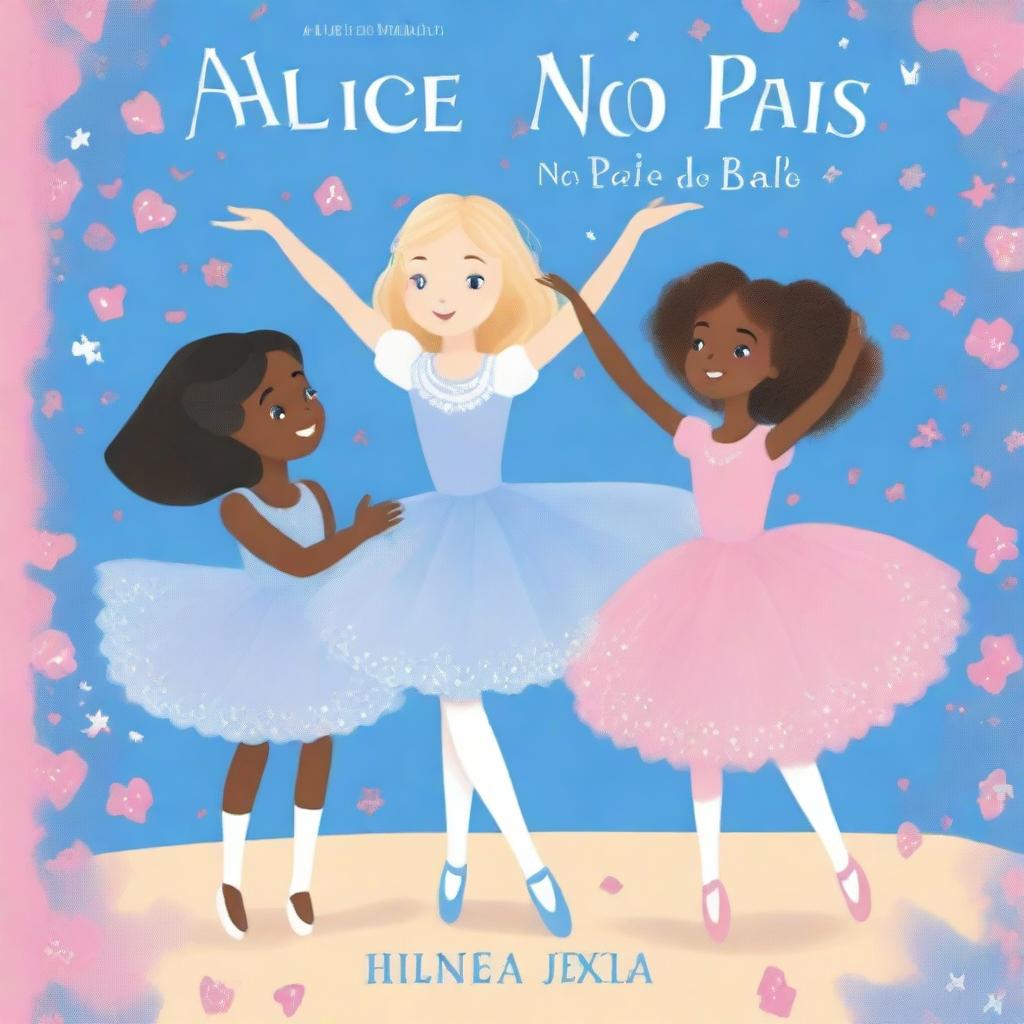 Book cover for 'Alice no País do Balé: Uma Jornada Mágica com Helena'