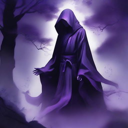 The god called Daikon is cloaked in darkness, a figure of mystery with a commanding presence