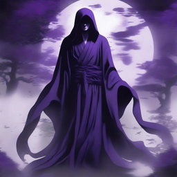 The god called Daikon is cloaked in darkness, a figure of mystery with a commanding presence