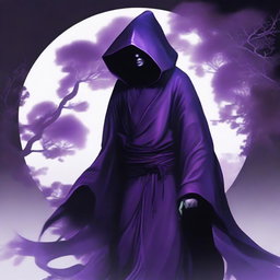 The god called Daikon is cloaked in darkness, a figure of mystery with a commanding presence