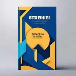 A business book cover for 'Strategi Sukses' by Ahmad Fauzi