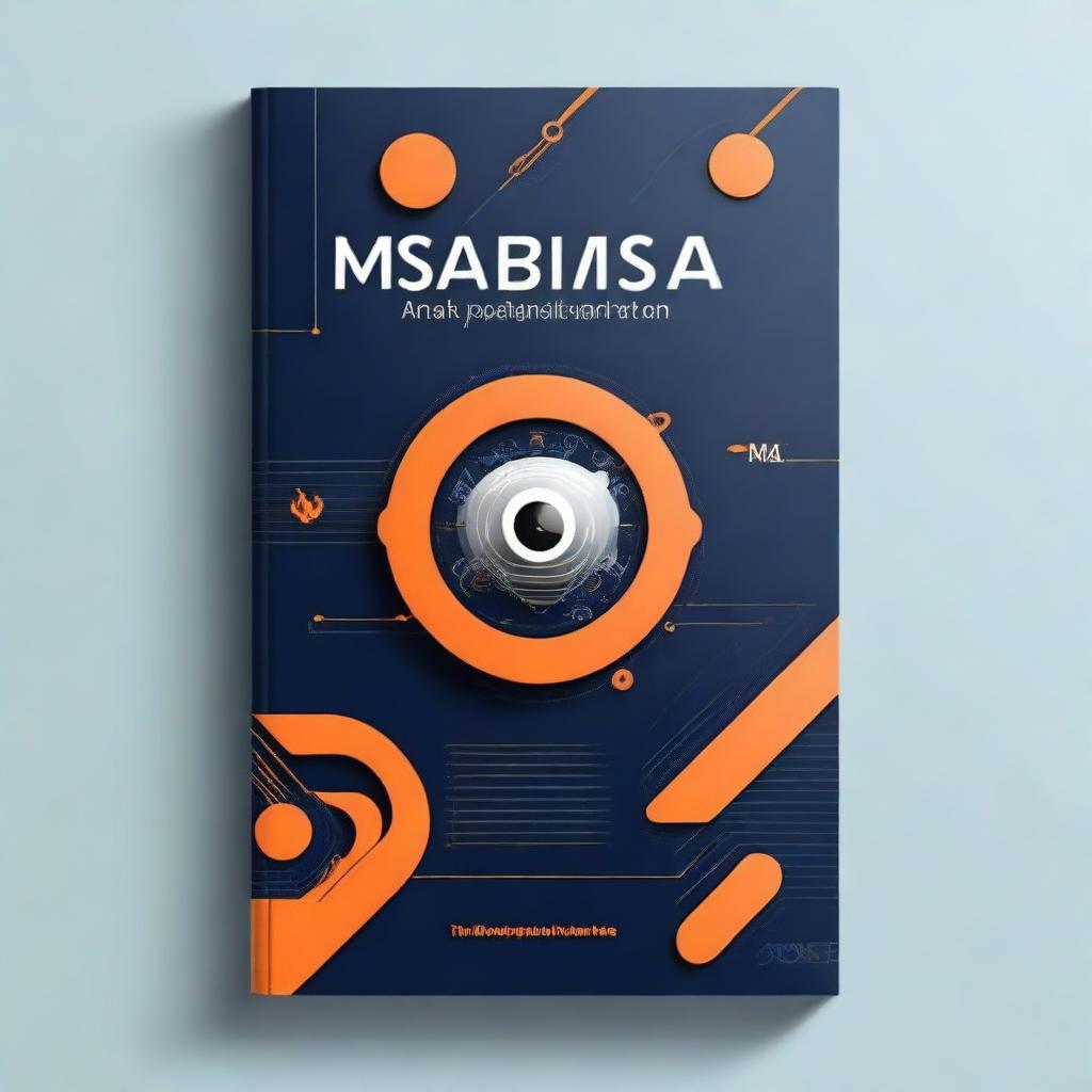 An e-book cover for 'Teknologi Masa Depan' by Budi Santoso